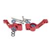 CODA RACING RC Alloy Rear Stub Axle Carriers for Traxxas 1/10 Rustler 4X4, Stampede 4X4, Slash 4X4 4WD-Replaces Part 1952(Pair) view 4