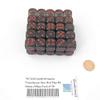 Smoke Translucent Dice with Red Pips D6 16mm (5/8in) Pack of 50 Wondertrail view 4