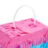 BLUE PANDA Rainbow Number 4 Pinata - Easy Fill Top Opening & 4th Birthday Party Decorations - Vibrant Tissue Layers & Number 4 Pinata - Indoor & Outdoor Party Supply - Multicolored - 12 x 17 x 3 in view 3