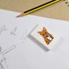 Azeeda 2 x 45mm 'Fox Face' Erasers/Rubbers (ER00024644) view 2