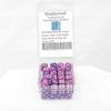 Violet Festive Dice with White Pips 12mm (1/2in) D6 Pack of 50 Wondertrail view 1