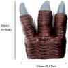 Luxury Novelty Velociraptor Tyrannosaurus Rex Dinosaur Claw Cosplay Latex Hand Puppet Two Carnival Carnival view 3