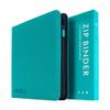 Vault X 12 Pocket Trading Card Zip Binder - 480 cards, Premium Exo-Tec Album Material, 20 Side-Loading Pages, Folder for Collectible Card Games, Sports, TCG (Teal) view 1