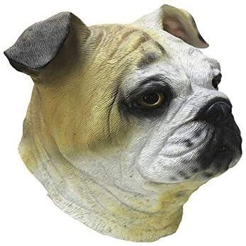 Luxury Novelty Animal face mask Bulldog Pug Latex mask Role-Playing Entertainment line up Costume Props Carnival Carnival