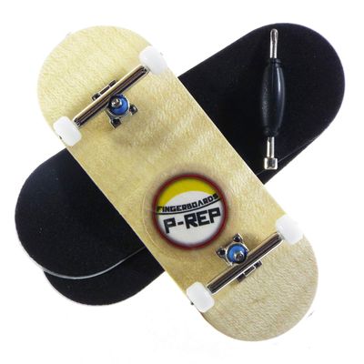 P-REP Maple Chromite Fingerboard - 34mm x 97mm Complete Skateboard Style Components