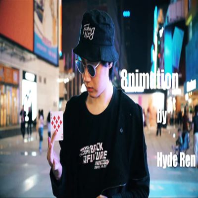 8NIMATION Blue (Gimmicks and Online Instructions) by Hyde Ren & Magic- Trick