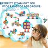 LTKFFFdp Magnetic Building Blocks STEM Educational Toys for Kids Ages 4-12, Ball Track and 3D Stacking Construction Set view 2