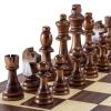 AMEROUS Wooden Chess Pieces Only, Tournament Staunton Wood Chessmen with 3.5 inches King, Chess Game Pawns for Chess Board Game, Replacement of Missing Pieces (2 Storage Bag Included) view 1