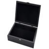 3.75" King Height Collector Premium Wooden Staunton Chessmen Chess Pieces Staunton Standard in Black Box view 4