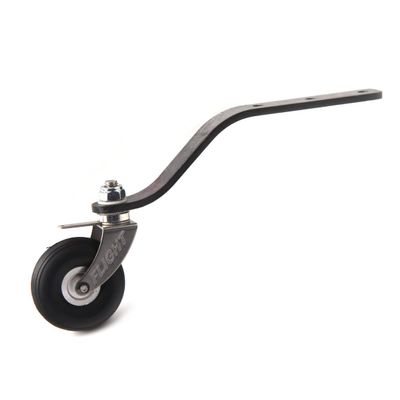 50cc RC Plane Landing Gear Carbon Tail Wheel Assembly 1.5 inches Rubber Tire Kit for RC Airplane