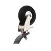 50cc RC Plane Landing Gear Carbon Tail Wheel Assembly 1.5 inches Rubber Tire Kit for RC Airplane view 4