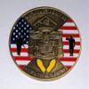 Marine Corps We Make Marines Military Honor Challenge Art Coin view 1