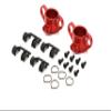 Kyosho FAW205 HD Aluminum Front Hub (2) : Fazer Mk2 view 1