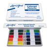 250 Count Colored Pencils Classroom Pack - 25 Each of 10 Colors - 7" Pre-Sharpened view 1