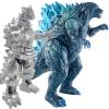 TwCare Set of 2 Mecha Godzilla Earth MechaGodzilla Kiryu Toys, Kaiju Universe Action Figures King of The Monsters Movable Joints Movie Series Soft Vinyl, Travel Bag view 1