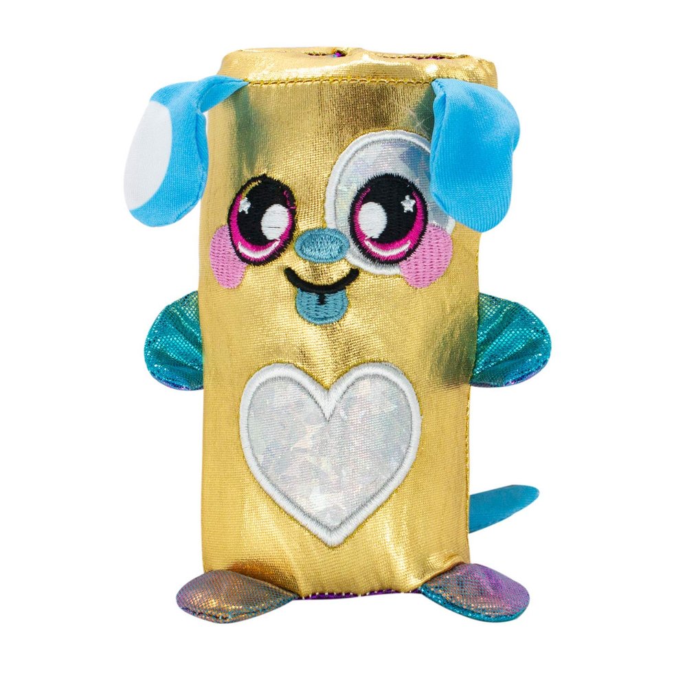 Floops- Flashy and Fun, Flip Your from one Character to Another one! 5inch Dog & Yeti for Kids & Toddlers, Made, Safe Materials