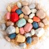BESTAMTOY 36 PCS Wooden Sorting Stacking Rocks Stones,Sensory Toddler Toys Learning Montessori Toys, Building Blocks Game for Kids 3 4 5 6 Years Boy and Girl Birthday Gifts for Kids view 4