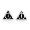 Official Harry Potter Stud Earring Set including Platform 9 3/4, Hedwig & Letter, and the Deathly Hallows earrings WE0107 view 3