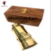 Medieval Epic Brass Telescope With Wooden Box Antique Gift view 2