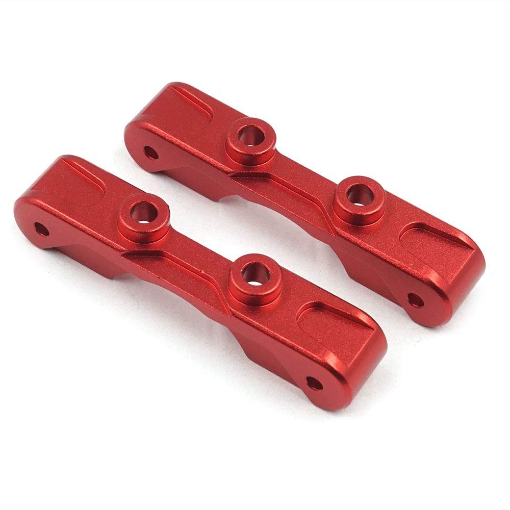 Yeah Racing TATT-041RD Aluminum Suspension Mount Red : Tamiya TT-01/ TT-01E