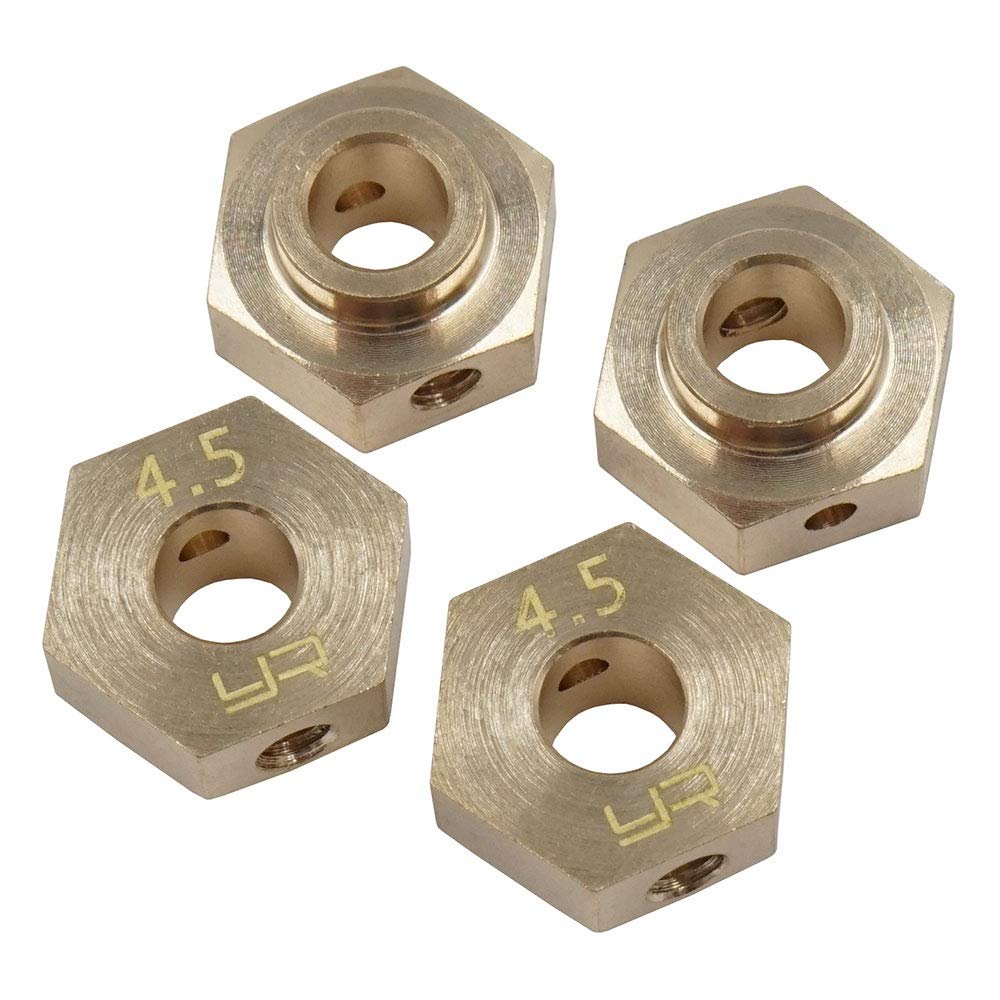 Yeah Racing AXSC-019 Brass Hex Adaptor : SCX10 III/Capra