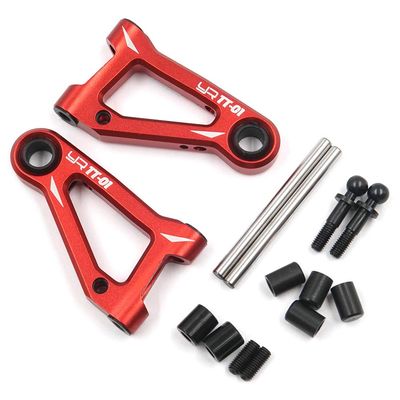 Yeah Racing TATT-035RD Alum Front Lower Arm Set Red : Tamiya TT-01/ TT-01E