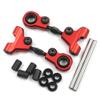 Yeah Racing TATT-036RD Alum Front Upper Arm Set Red : Tamiya TT-01/ TT-01E view 1