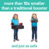 New Mifold Comfort Grab-and-go Car Backless Booster Seat-Compact and Portable for Every Day, Carpooling, Travel, Royal Purple view 3