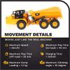 Diecast Masters 1:24 Scale Radio Control Caterpillar 745 Articulated Truck - 25004 - Fully functioning with Sound & Light Functions - Dump Bed and Wheel Movements - Radio Control Series view 4