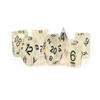 ICY Opal 16mm Resin Poly Dice Set: Clear view 1