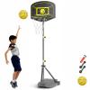 Adjustable Kids Basketball Hoop - Indoor Outdoor Play Set for Ages 3-8,Portable with Pump & Toddler-Sized Basketball view 1