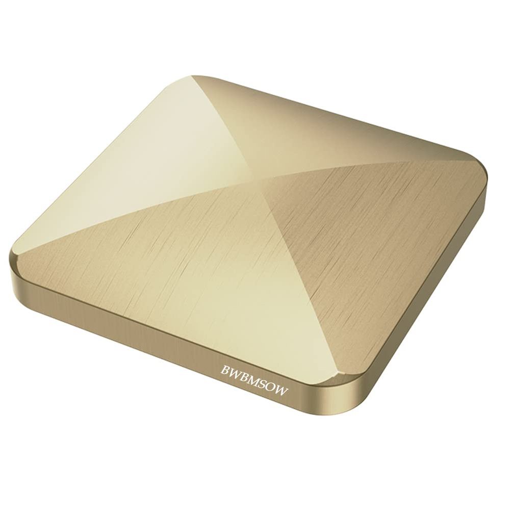 Kinetic Desk Overturn Spinning Toy, Metal Fingertip, Decompression Pocket Kinetic Energy, Office Stress Relief Rotary Toys(Gold)
