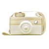 Baby Toy Wooden Mini Camera Toy, Baby Kids Cute Mini Sharpe Toy, Neck Hanging Photographed Props for Baby Toddlers Children Kids' Room Hanging Decor Gift (White) view 1