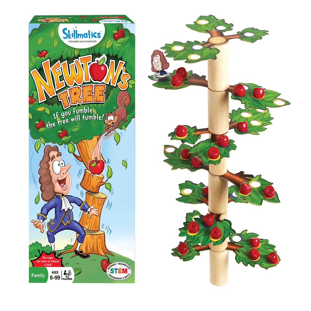 Skillmatics Educational Game - Newton's Tree, Balancing, Stacking, Strategy and Skill-Building Game, Gifts for Ages 6 and Up