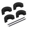 2Pack Vgoohobby Metal Engine Clutch Shoe Spring Upgrade Part Compatible with HSP Redcat Racing Himoto Traxxas 1/10 RC Nitro Racing Car Truck (Black) view 1