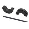 2Pack Vgoohobby Metal Engine Clutch Shoe Spring Upgrade Part Compatible with HSP Redcat Racing Himoto Traxxas 1/10 RC Nitro Racing Car Truck (Black) view 2