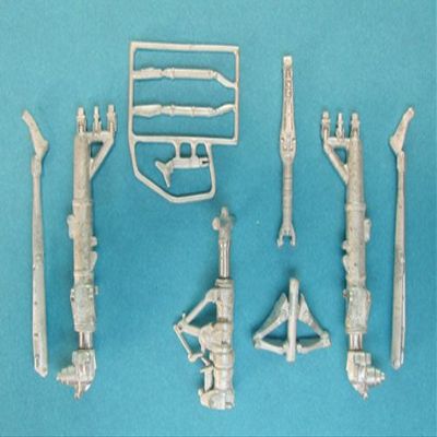 Scale Aircraft Conversions Grumman A-6 Intruder Metal Landing Gear for HobbyBoss (1/48 Model kit Accessory)