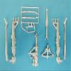 Scale Aircraft Conversions Grumman A-6 Intruder Metal Landing Gear for HobbyBoss (1/48 Model kit Accessory) view 1