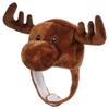 American Carnival Mart Hat-A-Mals Stuffed Plush Moose Hat view 1