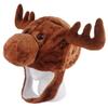 American Carnival Mart Hat-A-Mals Stuffed Plush Moose Hat view 2