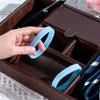 10 Pack Light Blue Silicone Bracelets - Light Blue Colored Rubber Wristbands for Prostate Cancer, Trisomy 18, Cushings, Scleroderma Awareness, Graves Disease, Gift Giving & Fundraising view 3