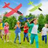 VCOSTORE 4 Pack Foam Airplanes for Kids, 17.5'' Large Throwing Foam Glider Planes Toys,Flying Styrofoam Kid Airplanes Toy for 3 4 5 6 7 8 9 10 11 12 Year Old Boys Girls with Outdoor Sports Play view 2