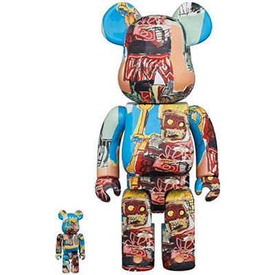 Jean-Michel Basquiat #6 100% + 400% Bearbrick Set