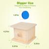 Adena Montessori Infant Toddlers Coin Box Montessori Toys for 6-12 Months Babies 1 Year 2 Year Old (Typical Coin Box) view 2