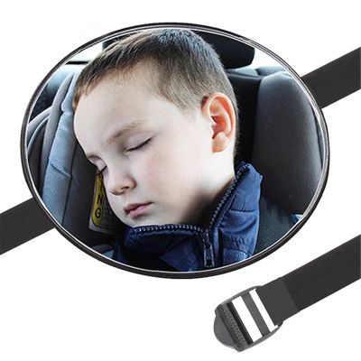 AnHua 17cm Adjustable Car Back Seat Safety View Baby Mirrors Car convex Baby Kids Monitor Mirrors Reverse Safety Seats Mirror