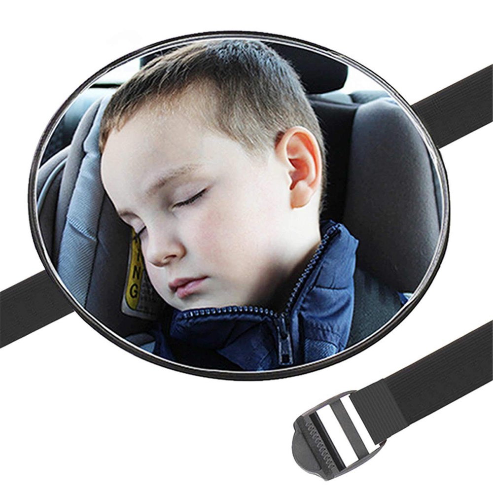 AnHua 17cm Adjustable Car Back Seat Safety View Baby Mirrors Car convex Baby Kids Monitor Mirrors Reverse Safety Seats Mirror