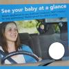 AnHua 17cm Adjustable Car Back Seat Safety View Baby Mirrors Car convex Baby Kids Monitor Mirrors Reverse Safety Seats Mirror view 3