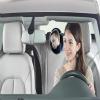 AnHua 17cm Adjustable Car Back Seat Safety View Baby Mirrors Car convex Baby Kids Monitor Mirrors Reverse Safety Seats Mirror view 4
