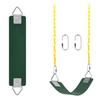 AGPTEK Green Swing Set Bundle with 1 Pack Green Swing Seat Replacement view 1
