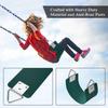 AGPTEK Green Swing Set Bundle with 1 Pack Green Swing Seat Replacement view 3